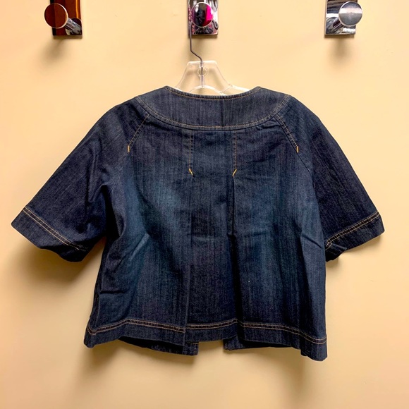 *SOLD* Ann Taylor Petite Denim Jacket - Picture 3 of 4